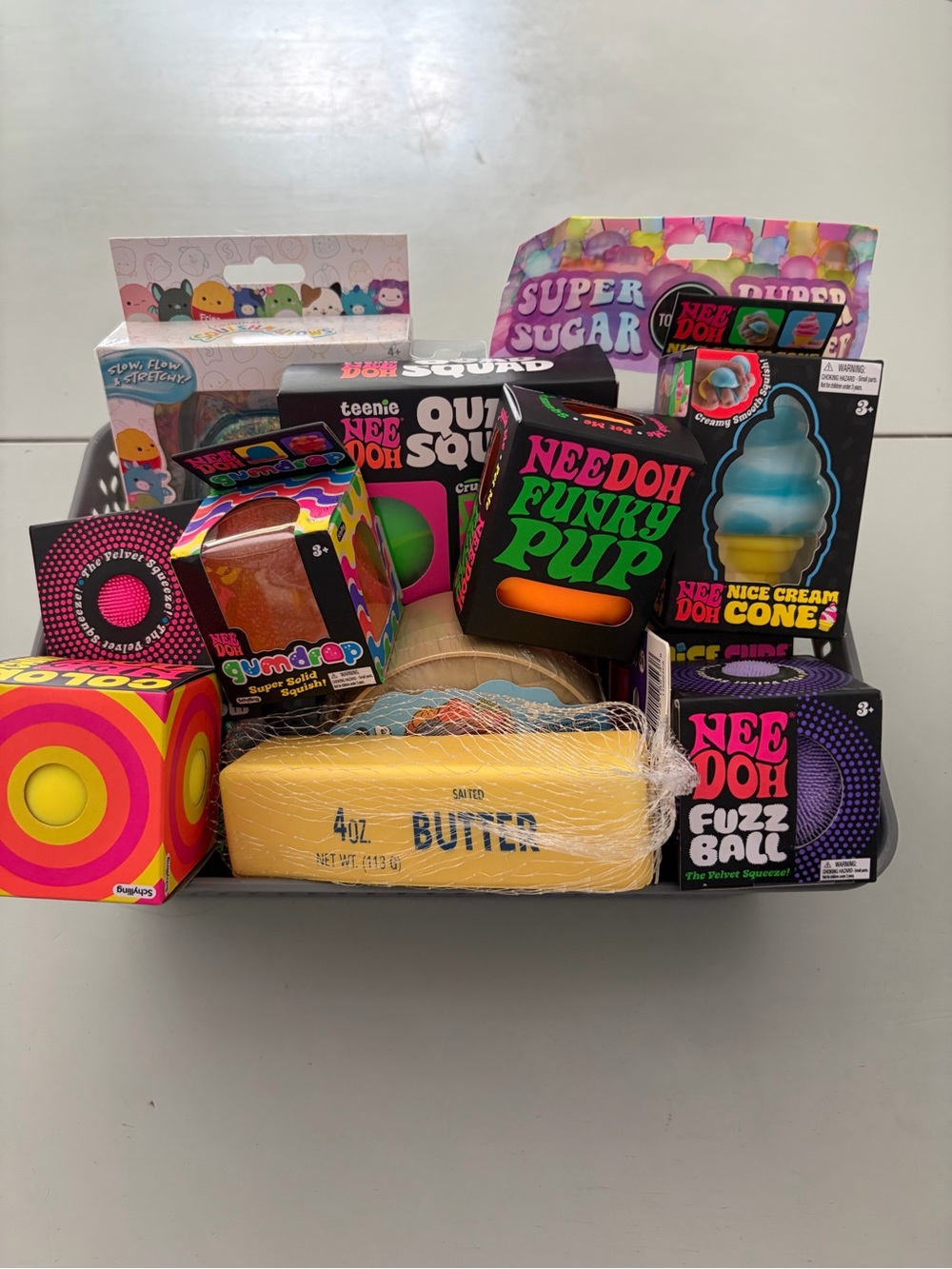 Collection of new authentic Needohs and assorted squishies
